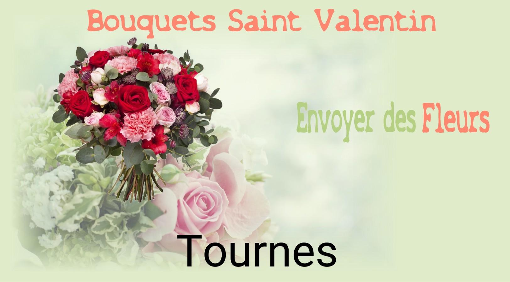 Roses de Saint-Valentin livrées à Tournes